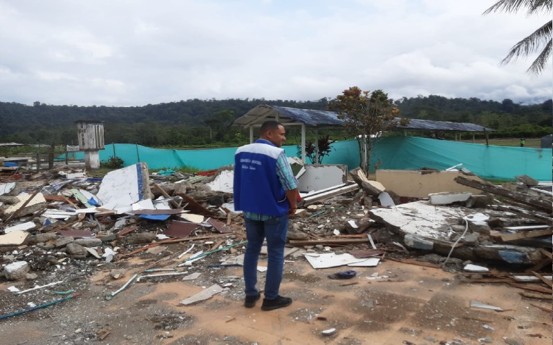 Personero de Bahía Solano, advierte sobre retrasos en la ejecución del contrato de mejoramiento de los servicios aeroportuarios y navegación área del aeropuerto José Celestino Mutis.