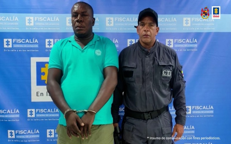 Cae “El Gordo”, uno de los presuntos mayores auspiciadores de la extracción ilegal de oro en el departamento del Chocó.