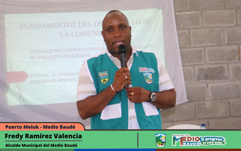 Primer taller de capacitación dirigido a miembros de Juntas de Acción Comunal del Municipio de Medio Baudó.