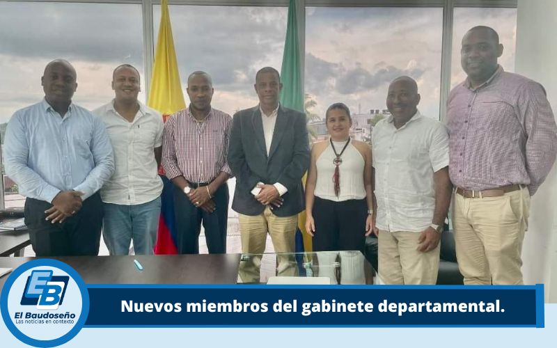 El Gobernador del Chocó, Ariel Palacios Calderón, nombró nuevos miembros del gabinete departamental.