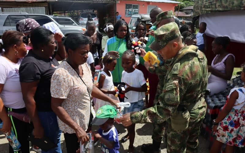 Exitosa Jornada de Apoyo al Desarrollo, en el Corregimiento El Carmelo Municipio Tadó – Chocó.