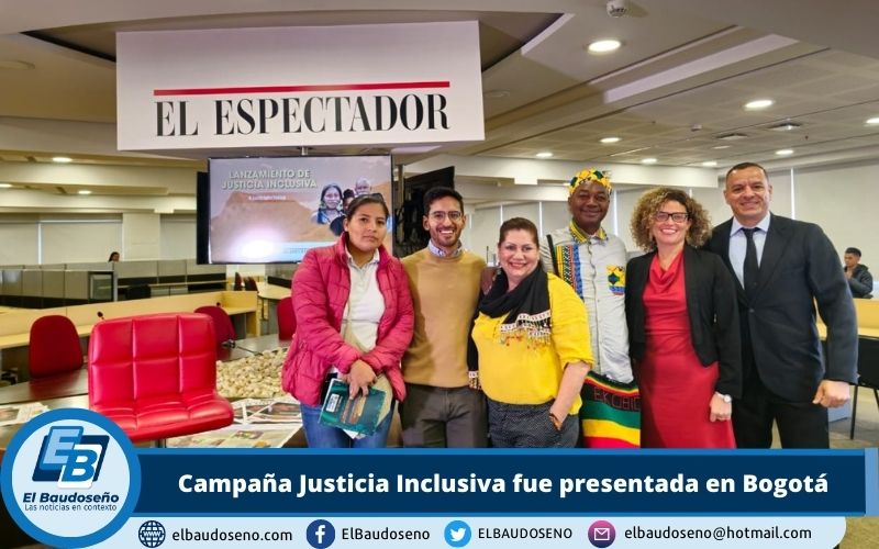 Campaña Justicia Inclusiva fue presentada en Bogotá