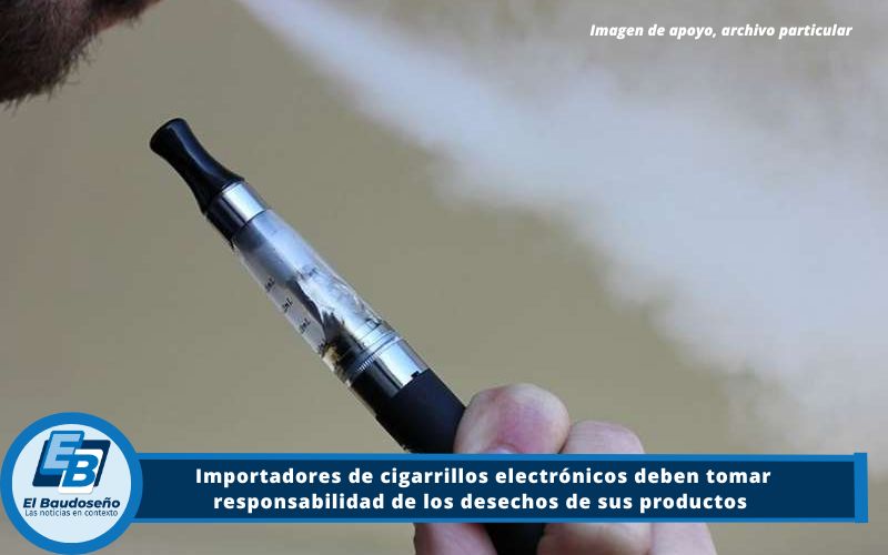 Mediante acción legal, Red PaPaz busca que importadores de cigarrillos electrónicos se responsabilicen de los desechos de sus productos