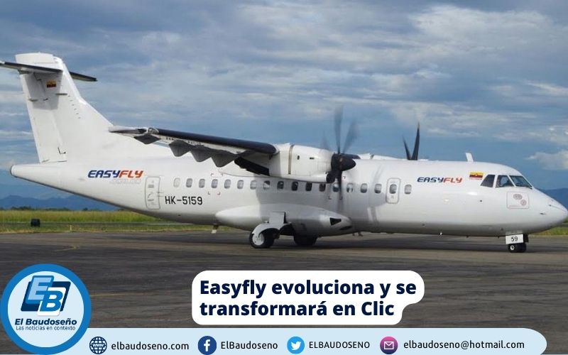 Desde el próximo mes de agosto Easyfly evoluciona y se transformará en “Clic”