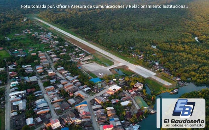 Un regalo para el Pacífico: desde este lunes, la nueva pista del Aeropuerto de Nuquí permitirá la operación de aviones ATR42