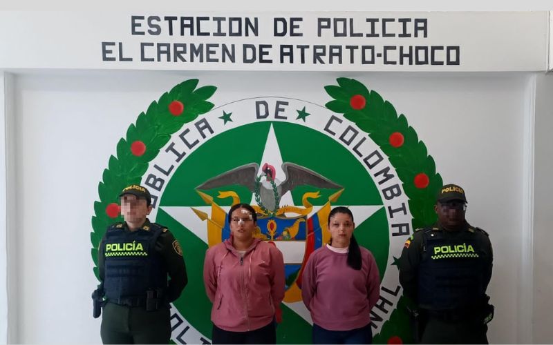 En el Carmen de Atrato, dos mujeres fueron capturadas por un hecho de intolerancia.