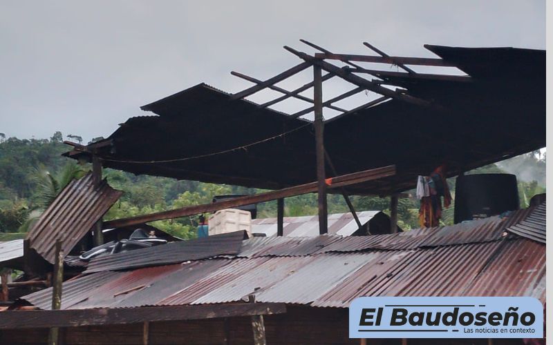 La furia de la naturaleza causó graves afectaciones en varias comunidades del Municipio del Alto Baudó – Chocó.