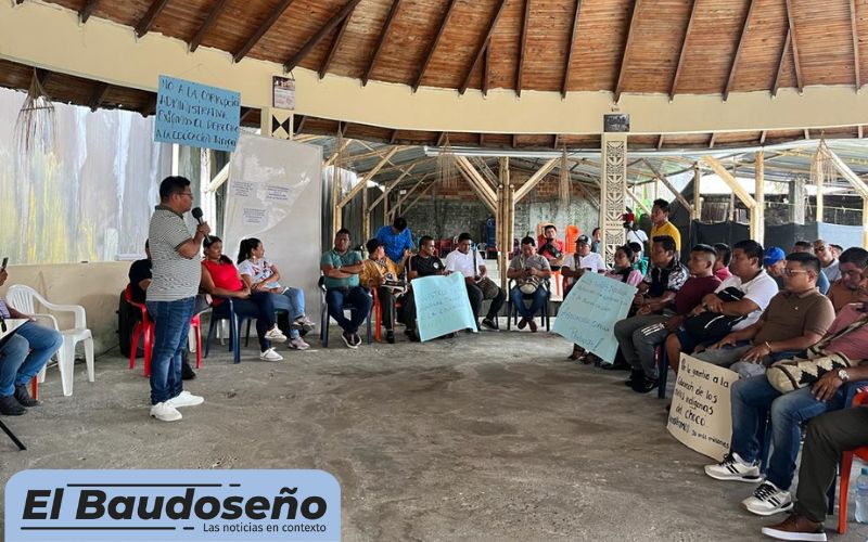 Autoridades Indígenas de la Mesa de Diálogo y Concertación de los pueblos Indígenas del Chocó (MPCH) anuncian cierre de las dos principales vías del departamento.