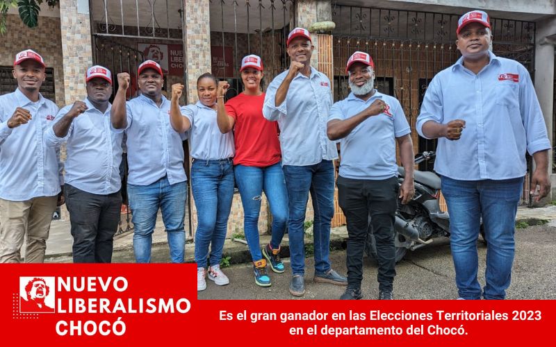 El Partido Nuevo Liberalismo es el gran ganador en las Elecciones Territoriales 2023 en el departamento del Chocó.