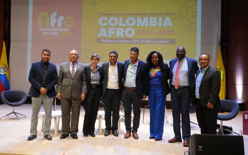 Ángel Victorio Zúñiga Ibargüen, invitado especial al Coloquio con gobernantes electos “Colombia Afro 2024-2027: políticas públicas, ODS 2030 y equidad”