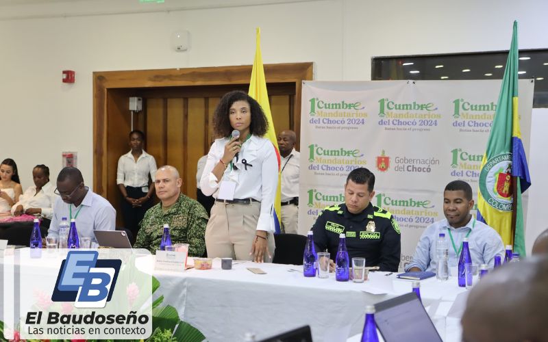 En la ciudad de Quibdó, comenzó la primera Cumbre de Mandatarios del Chocó 2024.