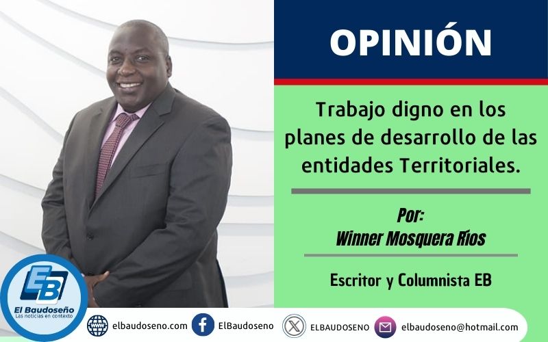 Trabajo digno en los planes de desarrollo de las entidades Territoriales.