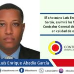 El chocoano Luis Enrique Abadía García, asume las funciones de Contralor General de la Republica, en calidad de encargado.