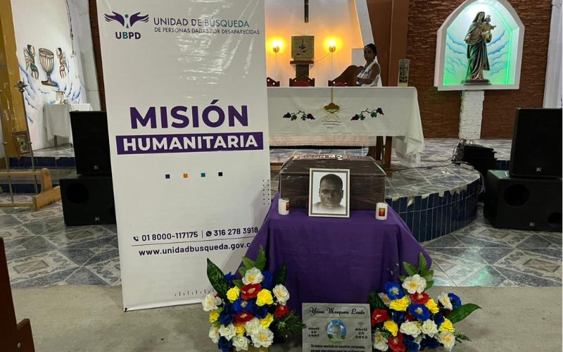 La familia de Yeison Mosquera recibió el cuerpo de su ser querido gracias a la Búsqueda inversa