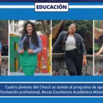 Cuatro jóvenes del Chocó se suman al programa de apoyo para formación profesional, Becas Excelencia Académica Minera El Roble.