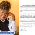 Vanessa Sánchez Ruiz, declinó designación del Ministro de Educación como rectora encargada de la Universidad Tecnológica del Chocó.