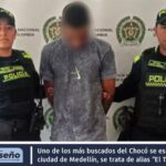 Uno de los más buscados del Chocó se escondía en la ciudad de Medellín, se trata de alias “El Tombo”