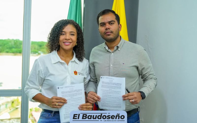 Gobernación del Chocó y Dispac firman contrato Interadministrativo por $498 millones.