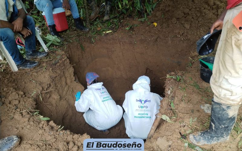 La Unidad de Búsqueda recuperó tres cuerpos de personas desaparecidas en el departamento del Chocó.