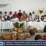 Gobierno y “clan del Golfo” instalan los dos primeros grupos de trabajo para desescalar la violencia en Chocó, como parte de los acuerdos de Doha.