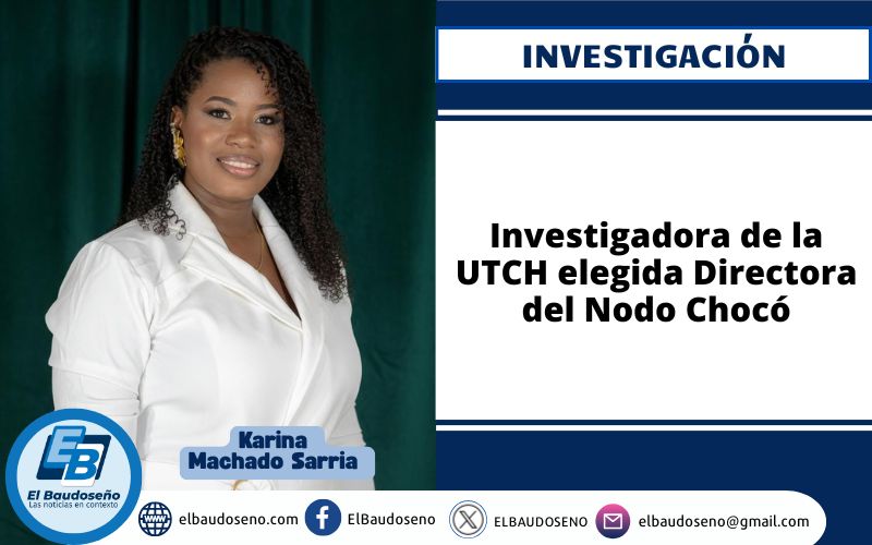 Investigadora de la UTCH elegida Directora del Nodo Chocó.