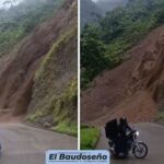 Cierre total en la vía que comunica a los departamentos de Chocó y Risaralda por deslizamiento de tierra en el sector La Quiebra.