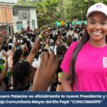Maryury Mosquera Palacios es oficialmente la nueva Presidenta y Representante legal del Consejo Comunitario Mayor del Río Pepé “CONCOMARPE”