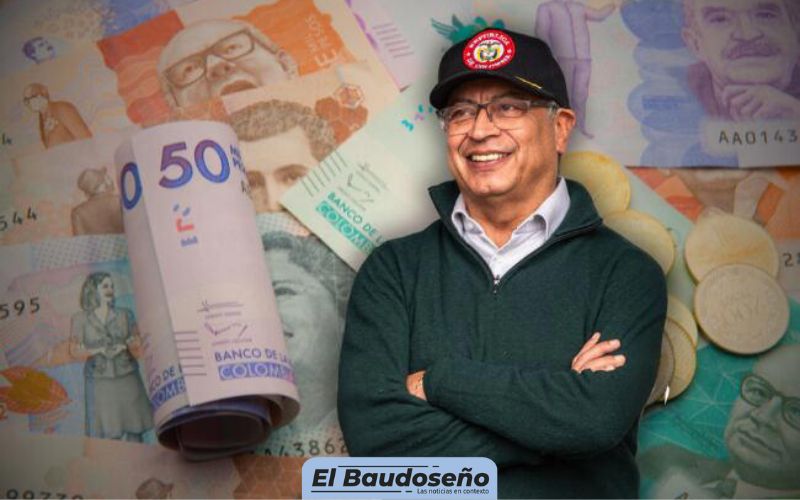 Así quedaría el salario mínimo en 2026 si se ajusta por decreto de Gustavo Petro.