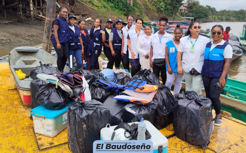 Medio Baudó: Autoridades despliegan brigada integral de salud en comunidades indígenas.