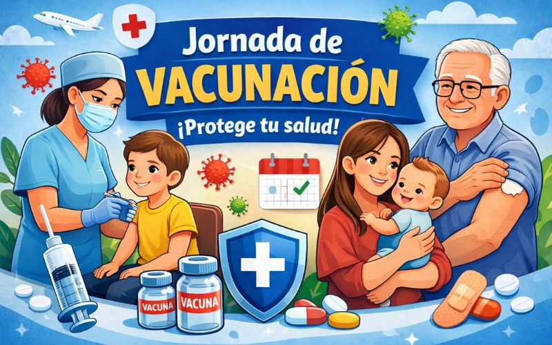 Más de 234 mil personas serán vacunadas en enero para un regreso a clases seguro.