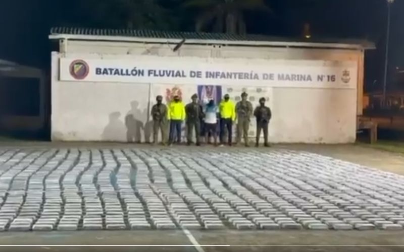 Incautan más de dos toneladas de cocaína en zona rural de Acandí – Chocó.