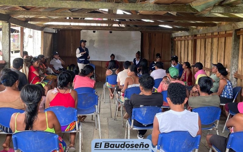 Administración municipal del Medio Baudó enfrenta con acciones en territorio la crisis de suicidio en población Indígena.