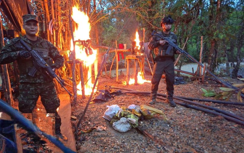 Ejército Nacional golpea la minería ilegal en el Chocó: 92 unidades intervenidas en lo corrido de mayo