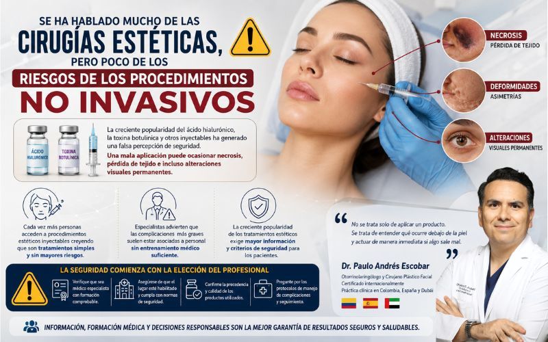 Se ha hablado mucho de las cirugías estéticas, pero poco de los riesgos de los procedimientos no invasivos